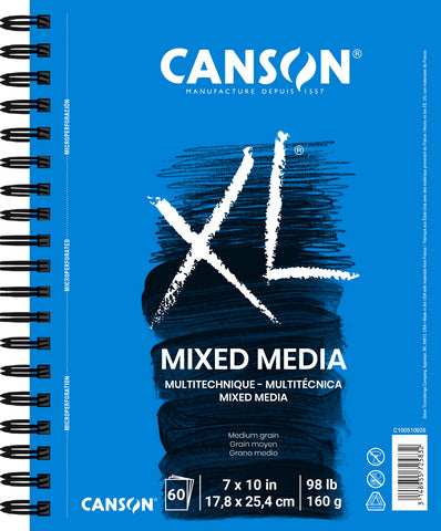 NEW // Canson XL Mix Media Pad 7" x 10"