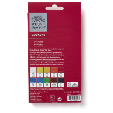 NEW // Winsor & Newton Designers Gouache 10x12ml Set