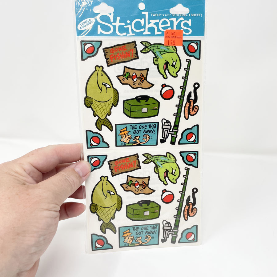 Frances Scrapbook Stickers - Pick a Design
