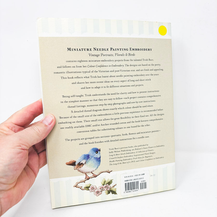Miniature Needle Painting Book by Trish Burr