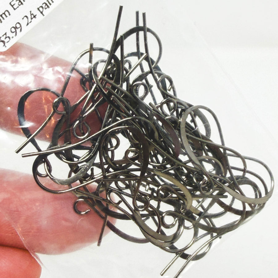 Black Oxide 26mm Ear Wires