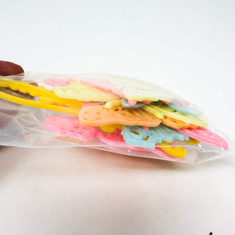 Plastic Butterflies and Celebration Pieces