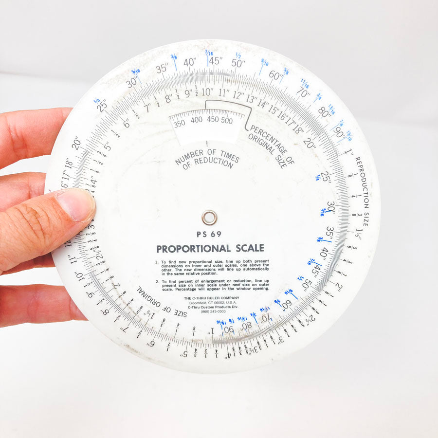 Proportional Scale Paper Disc