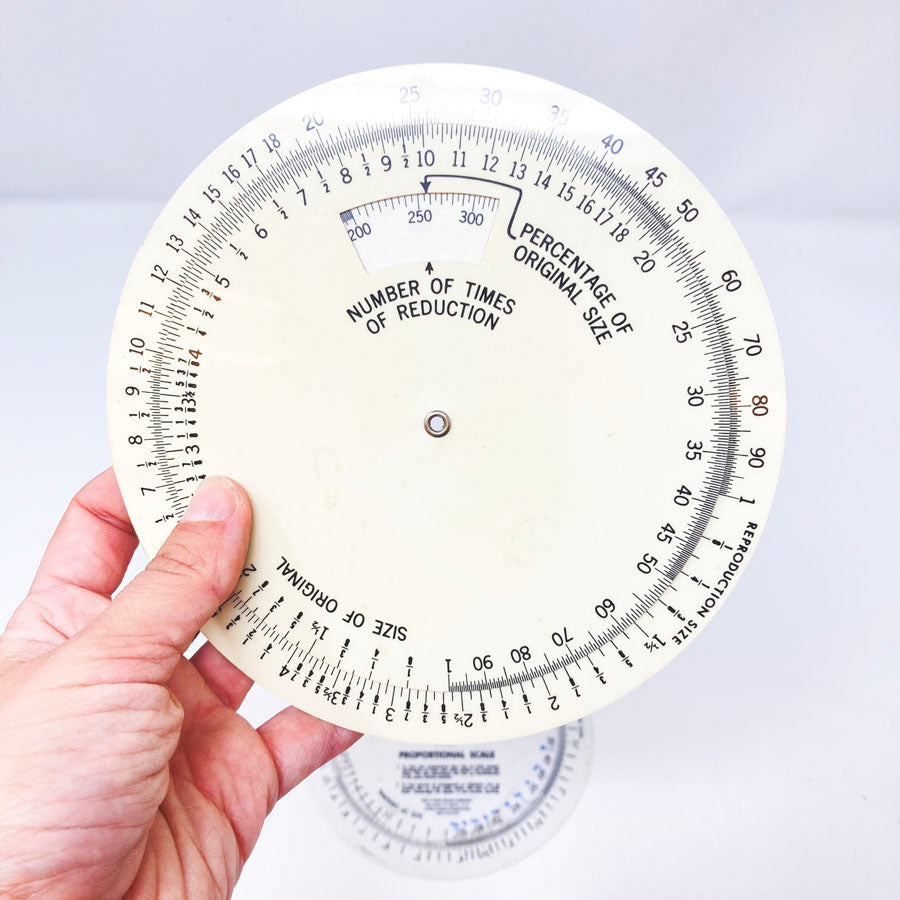 Proportional Scale Paper Disc
