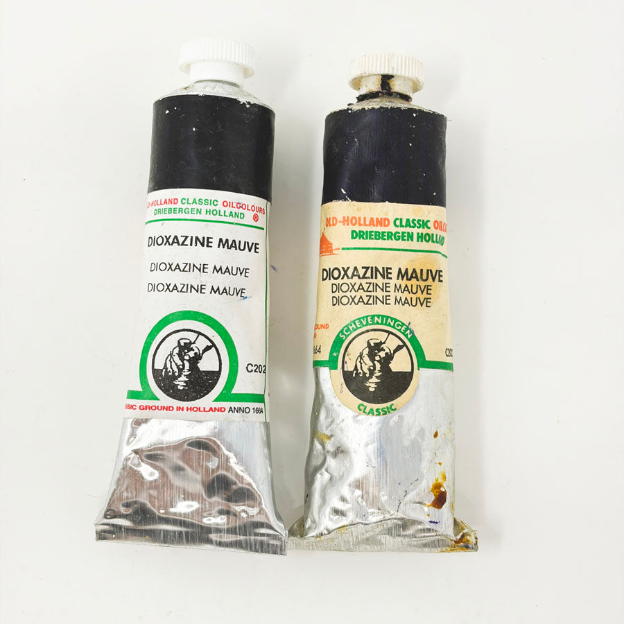 Dioxazine Mauve Old Holland Oil Paint (1)