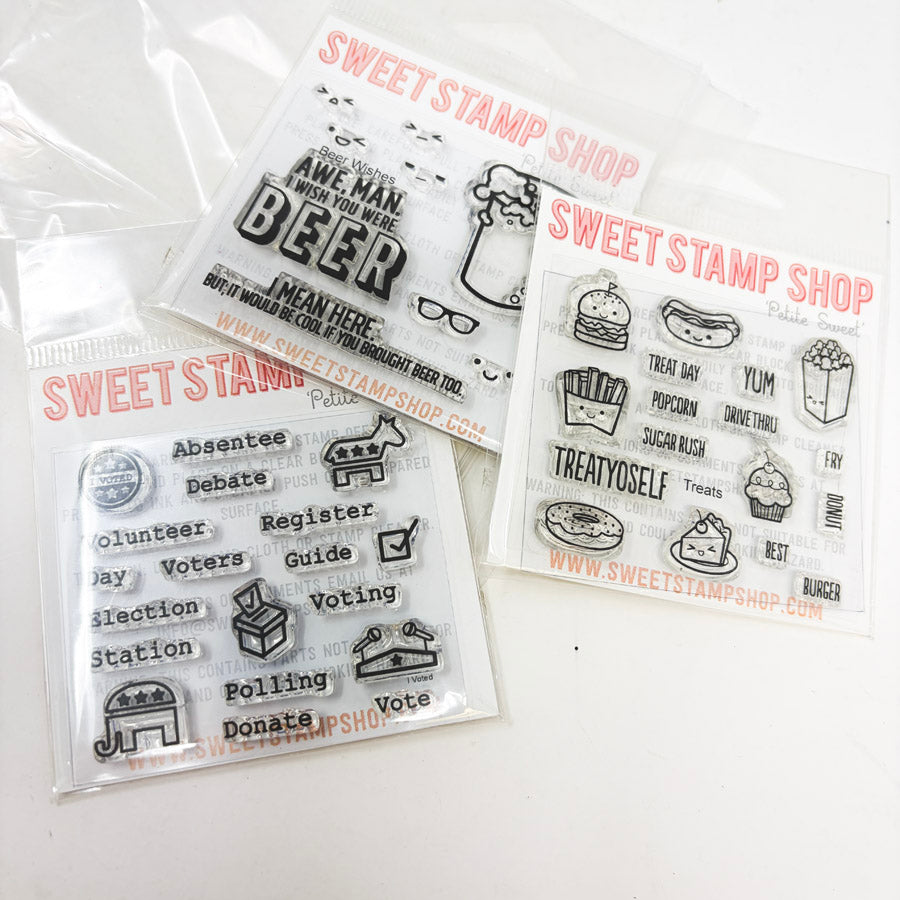 Sweet Stamp Shop Clear Stamp Small Bundle (3)