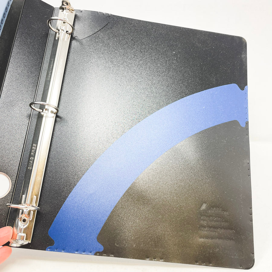 Asst Clear Cover 3 Ring Binders (1)
