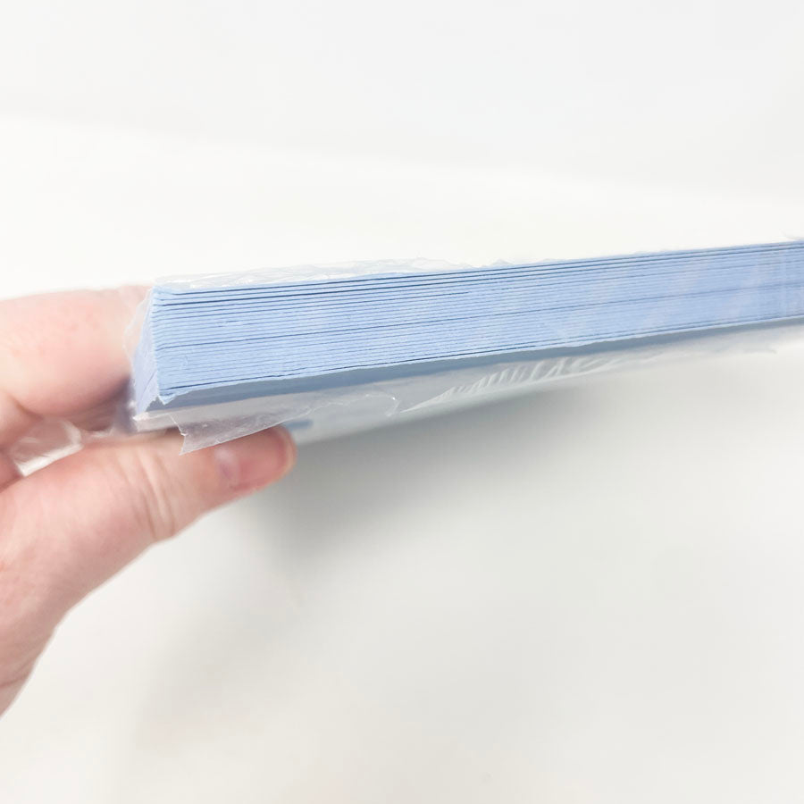 Pack of Bazzill Candy Buttons Letter Size Paper - Blue
