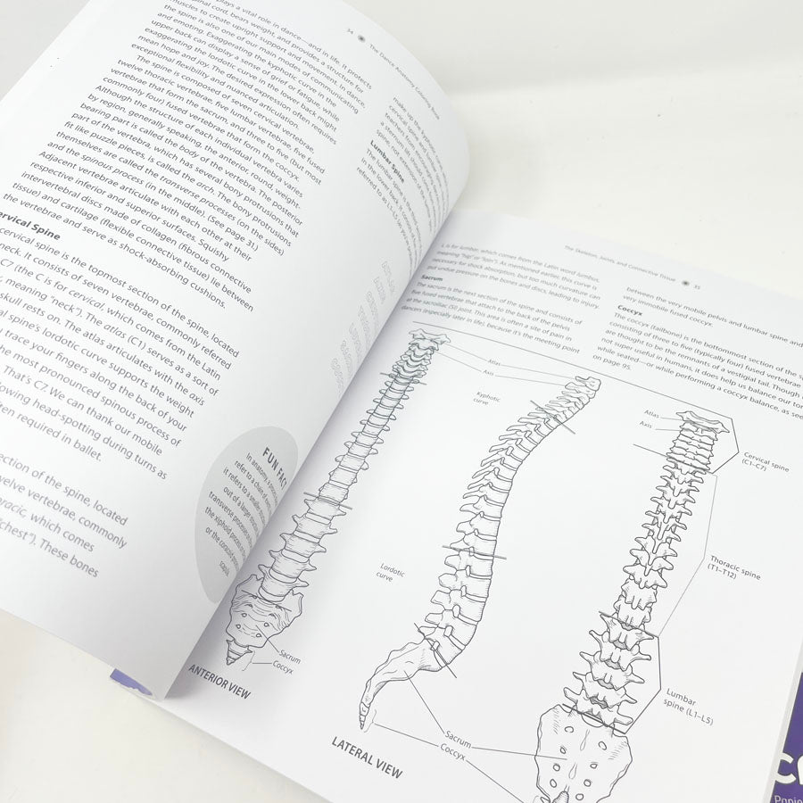 The Dance Anatomy Coloring Book