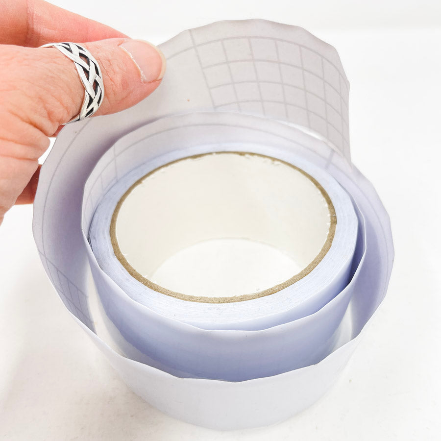 5/8" White Vinyl Tape