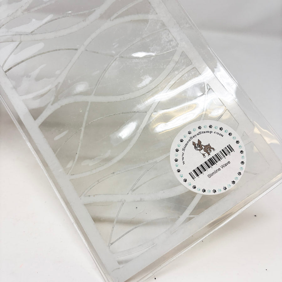 Slimline Wave – Simon Says Stamp Stencil