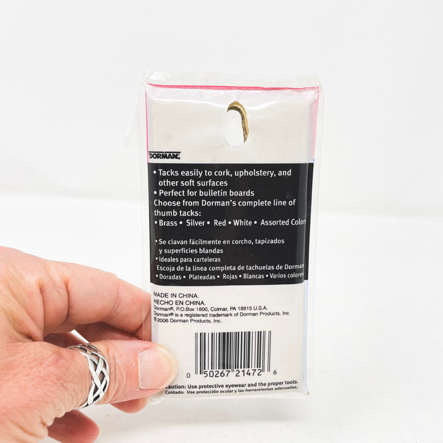 Brass Tumb Tacks (Open)
