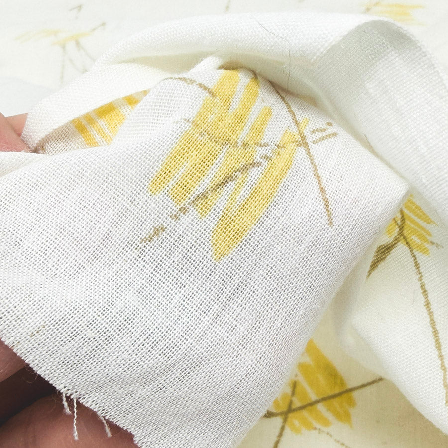 44" x 77" Vintage Marcus Brothers Atomic Pattern Cotton Fabric