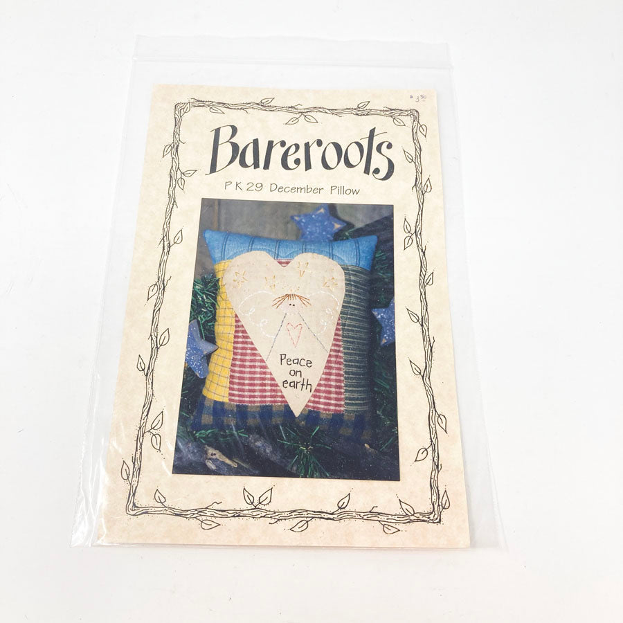 December Pillow Sewing Pattern by Bareroots