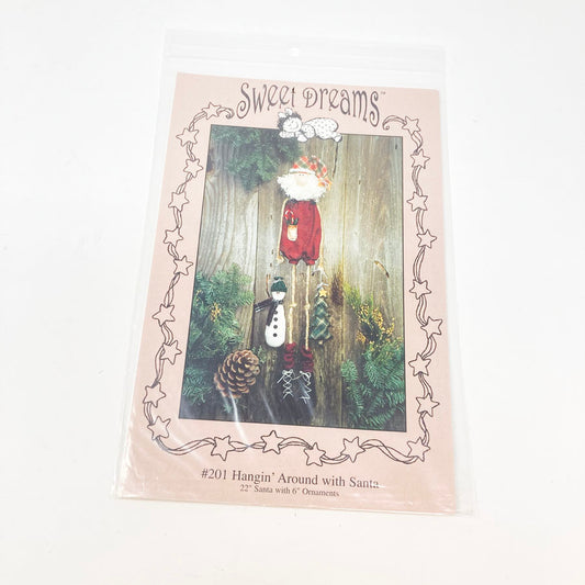 Hangin' Around With Santa Sewing Pattern by Sweet Dreams