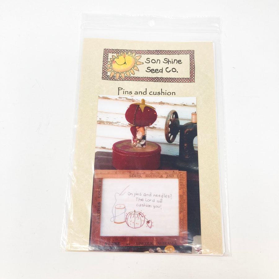 Pins and Cushion by Son Shine Seed Co. Sewing Pattern