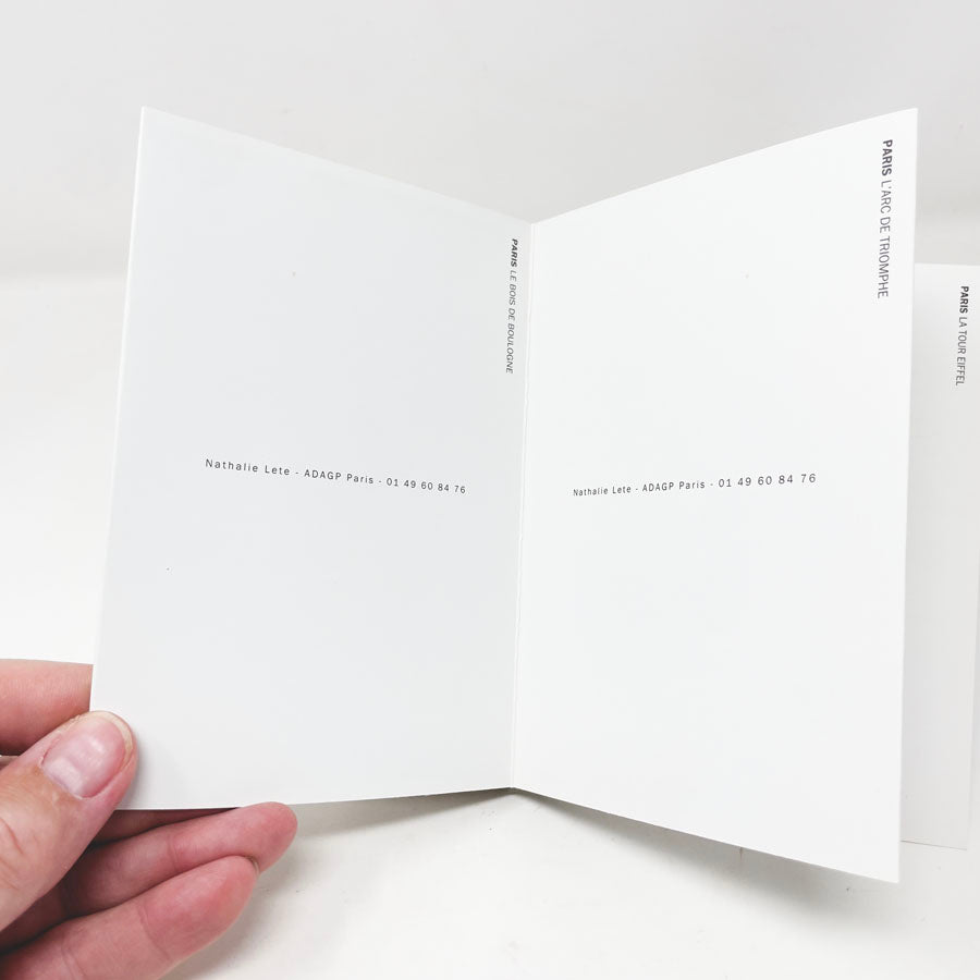 Nathalie Lete Visit Paris Postcard Folio