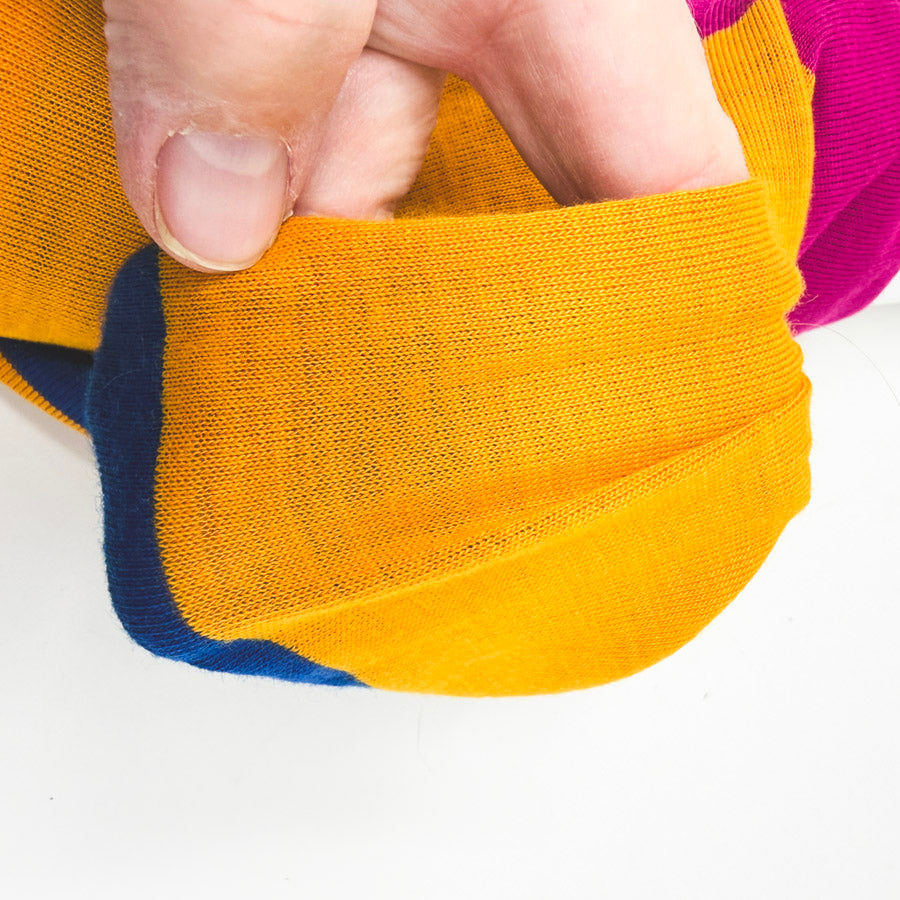 60" x 39" Cotton Spandex Jersey Knit Striped Fabric