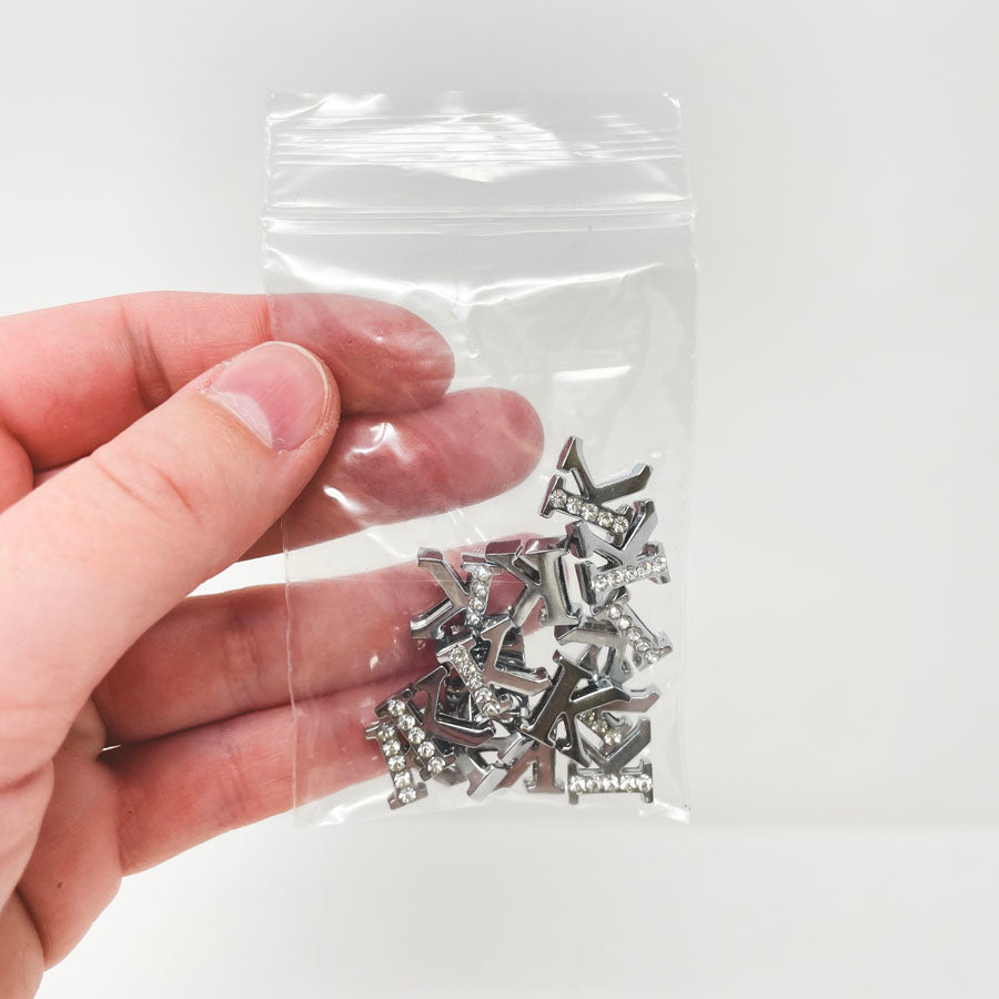 Letter K Bling Beads