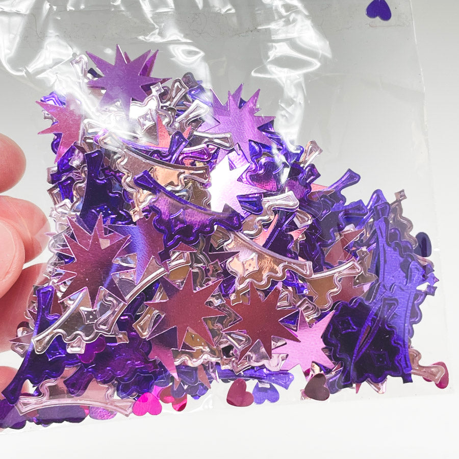Pink & Purple Princess Confetti