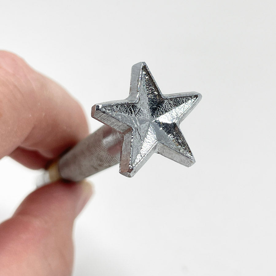 Vintage Star Leather Stamp - Craftool Co. USA - Z784