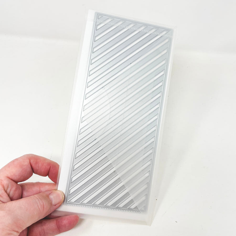 Pink Fresh Studio - Slim Diagonal Stripes Cutting Die