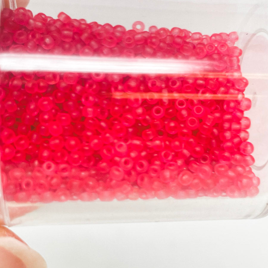 Red Seed Beads