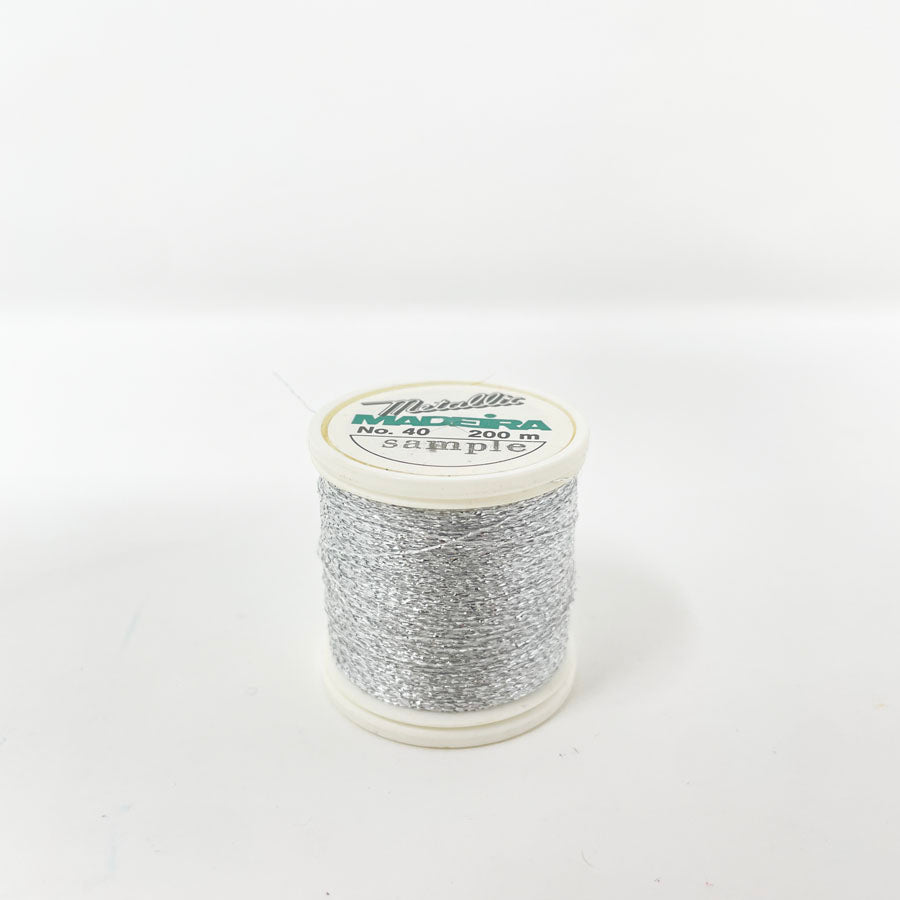 Metallic Silver Madeira Thread