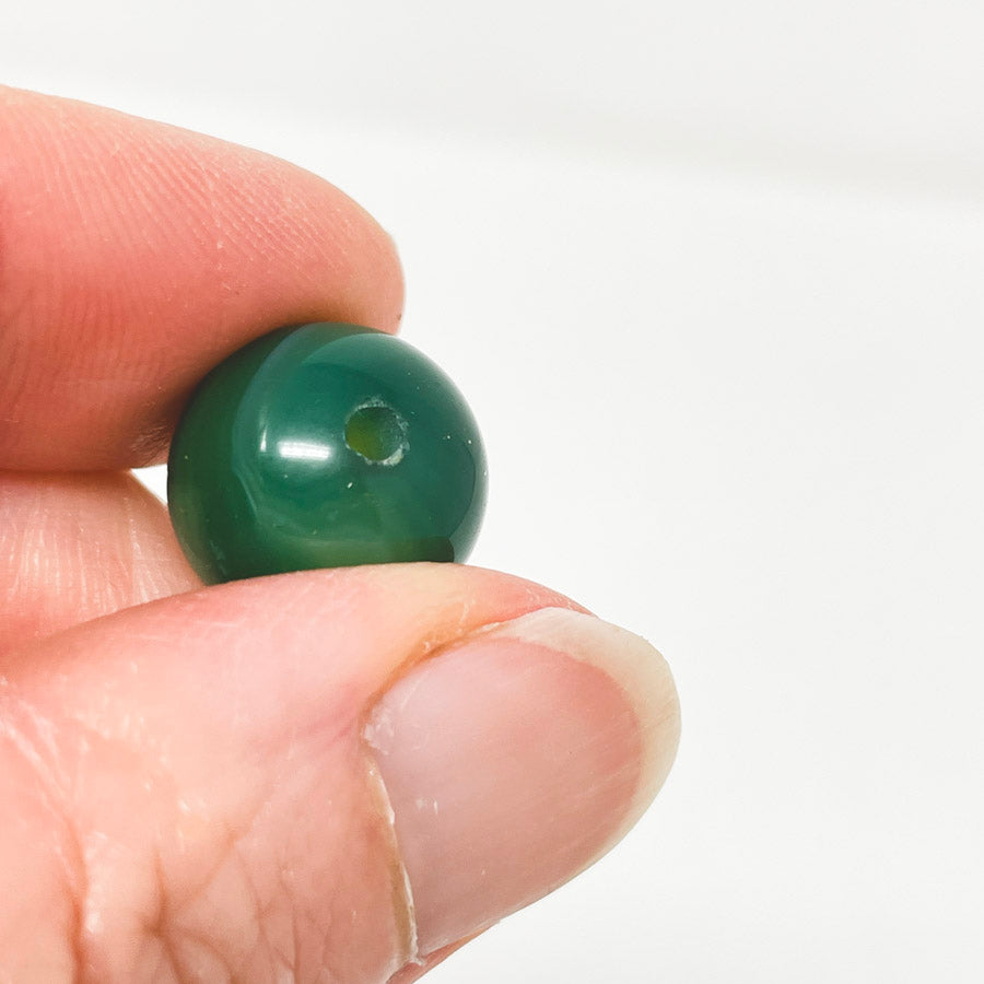 Green Quartz Round Beads