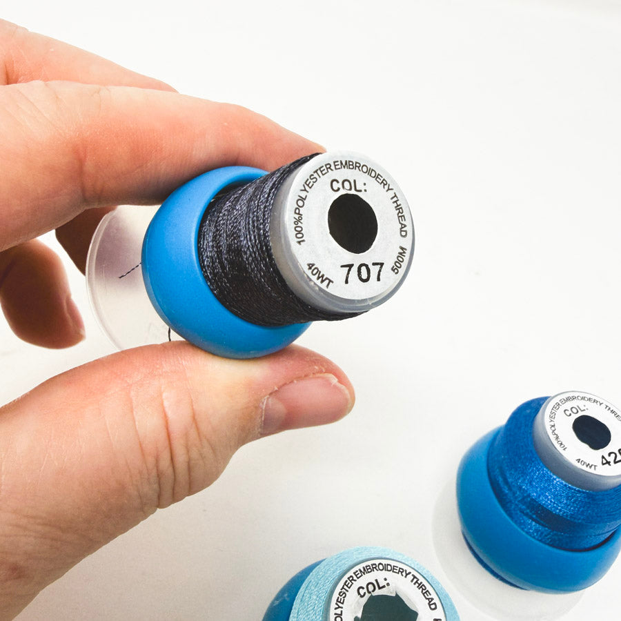 Blue Series 40WT – Polyester Embroidery Thread – 500M