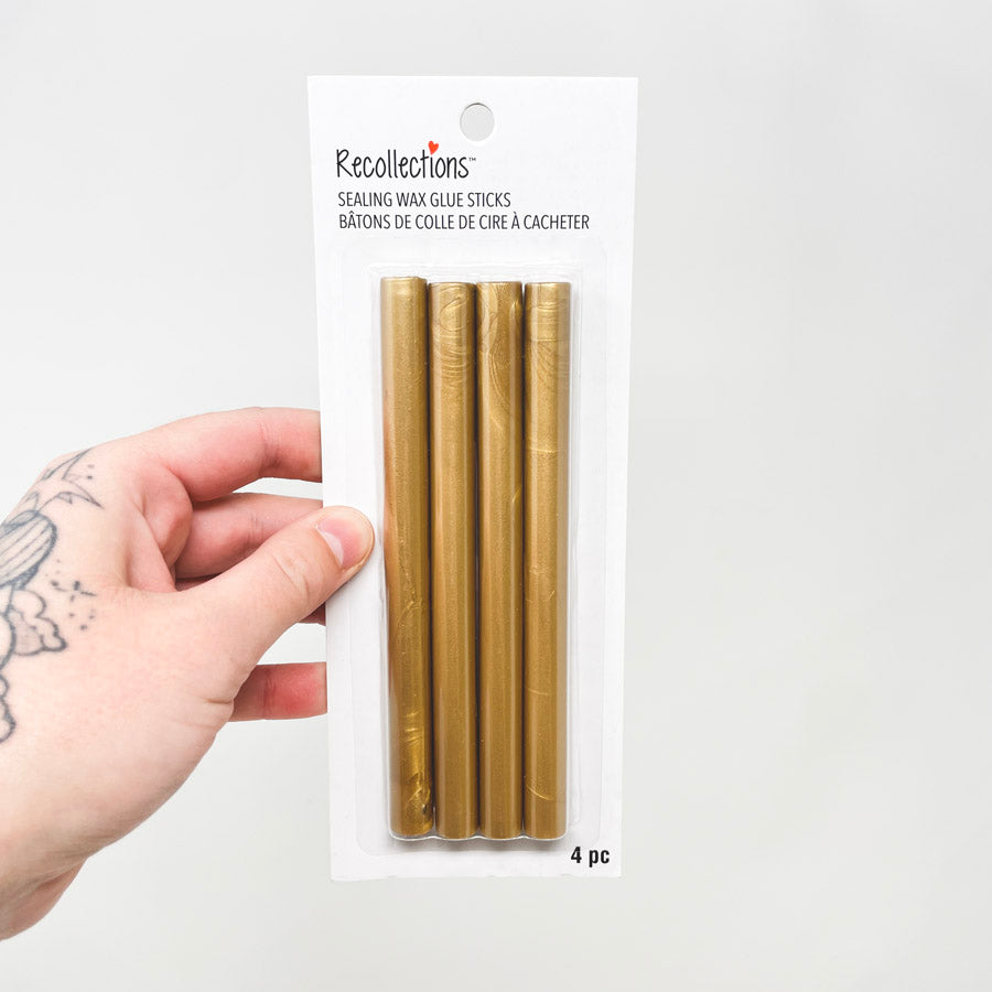 Recollection Gold Sealing Wax Glue Sticks