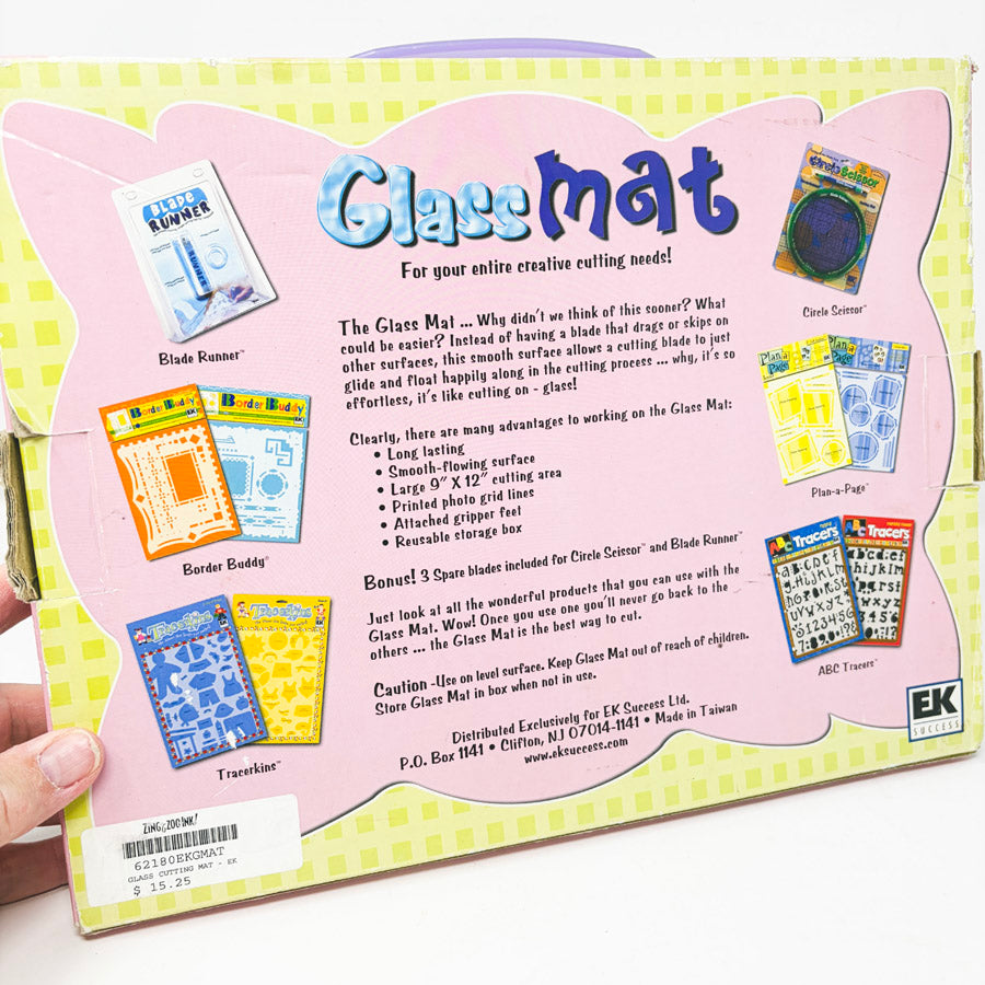 EK Success Glass Mat 9"x12" Cutting Surface
