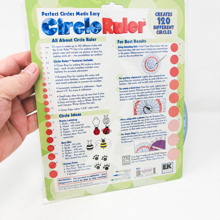 EK Success Circle Ruler