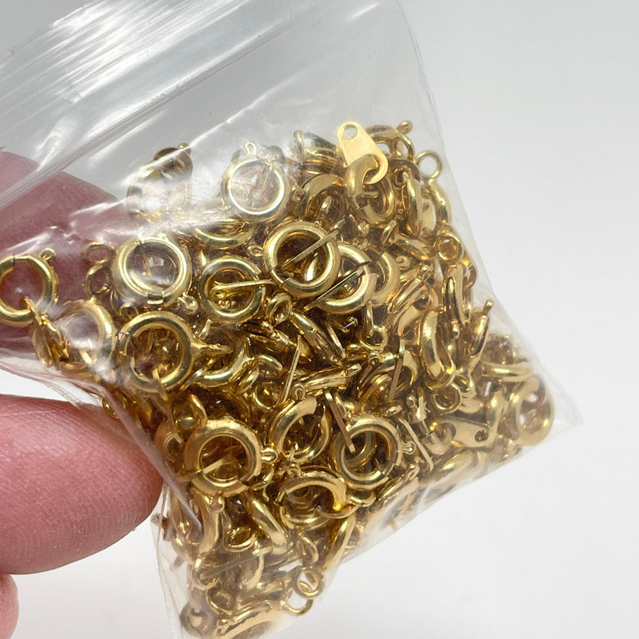 Gold Color Metal Necklace Clasps