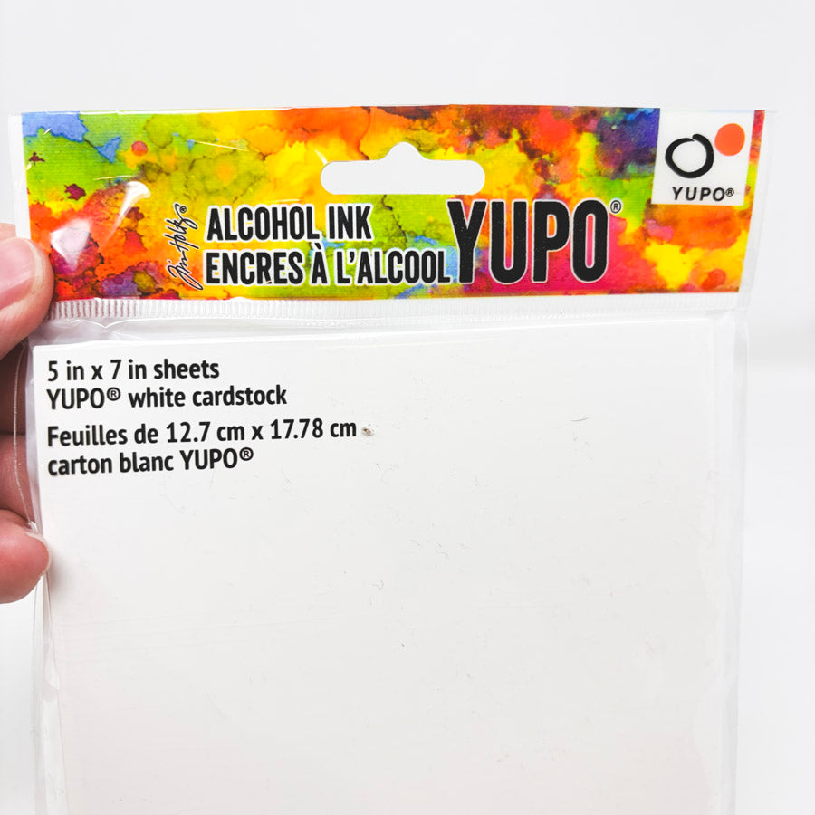 Yupo Sheets for Alcohol Ink - 5" x 7"