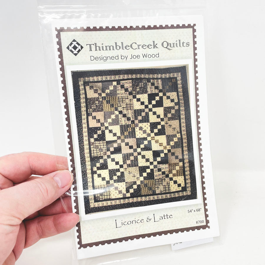 Licorice & Latte Quilt Pattern by Thimblecreek Quilts
