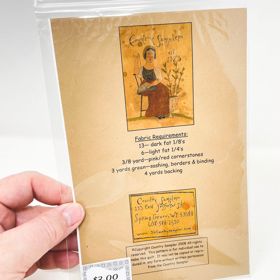 Reach for the Stars Quilt Pattern by Country Sampler