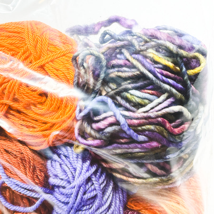 Orange Contrast Yarn Bundle