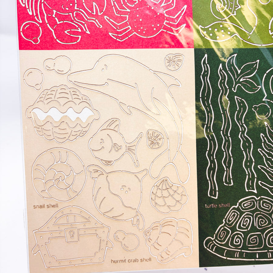 Provo Craft Laser Layouts – Under The Sea