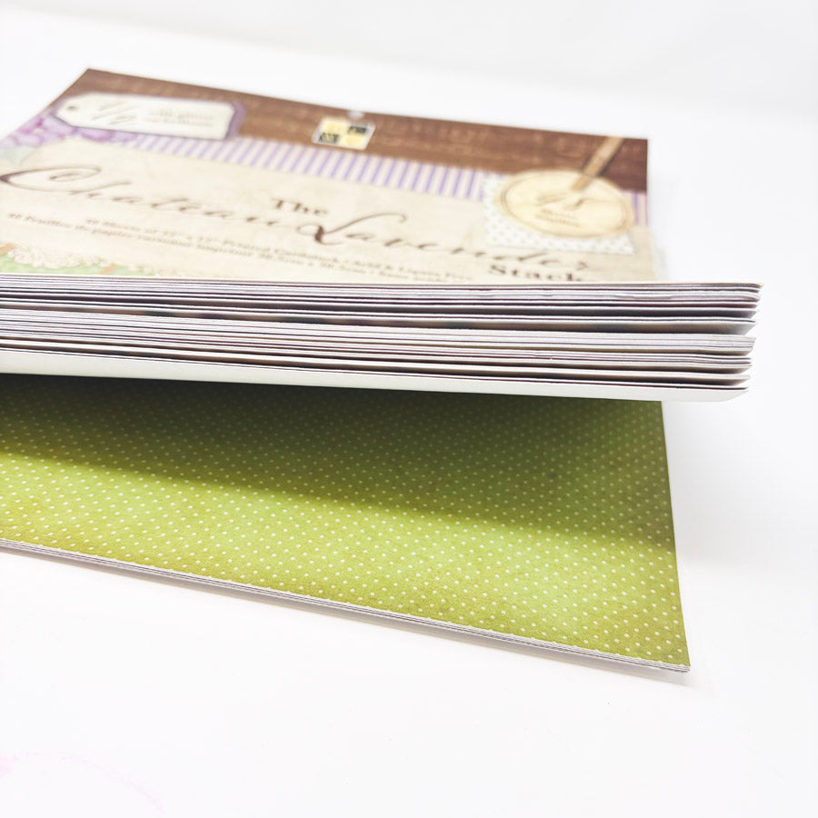 DCWV The Chateau Lavender 12" Paper Stack