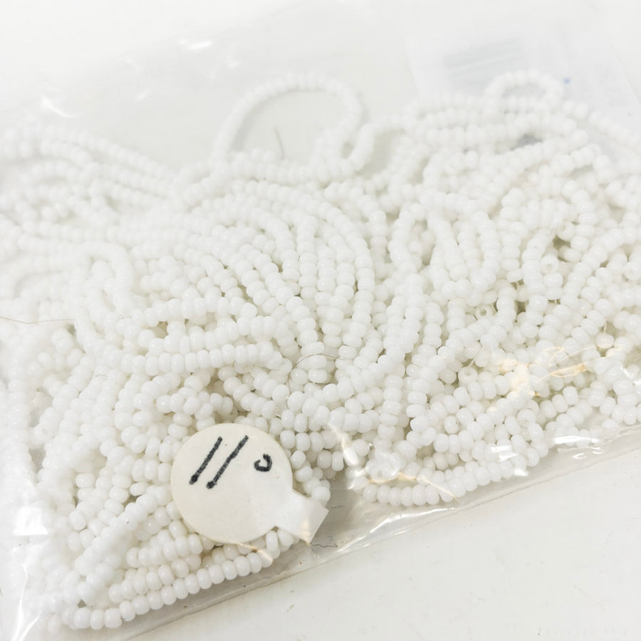 White Seed Bead Bundle