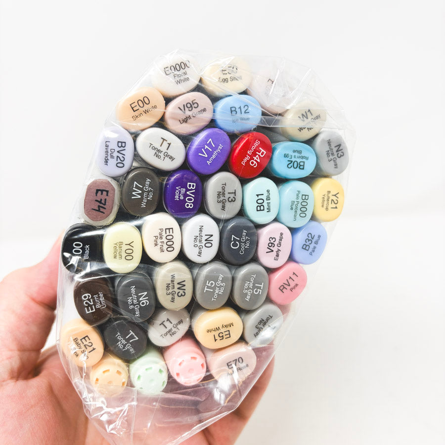 Copic Marker Restoration Lot – 42 Markers – Dry / Needs Refill