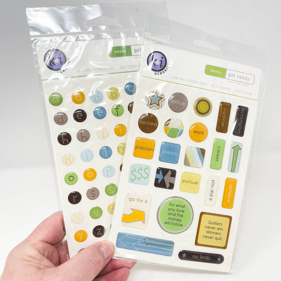 KI Memories Gel Candy Stickers