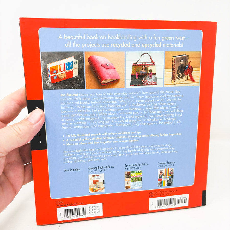 Re-bound Book by Quarry Press