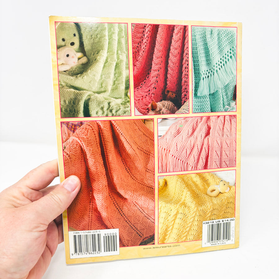 Leisure Arts Our Best Knit Baby Afghans Pattern Booklet