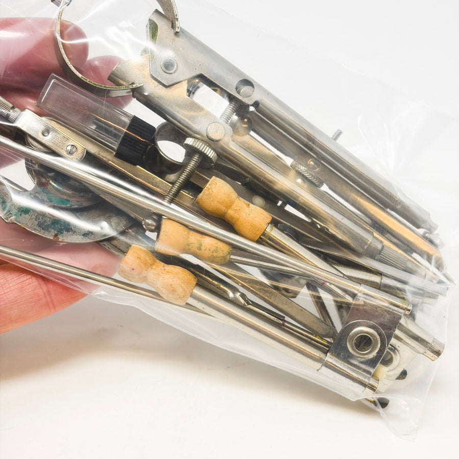 Bundle of Compass & Drafting Tools