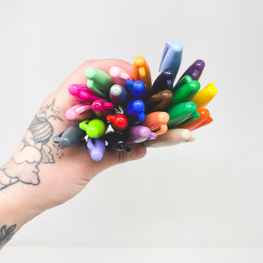 Bundle of 25 Asst. Sharpie Fine Point Markers
