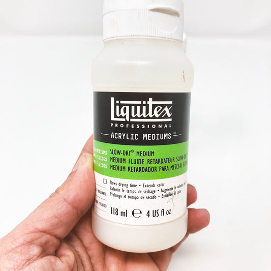 Liquitex Acrylic Medium - Slo-Dri Medium - 4oz Bottle