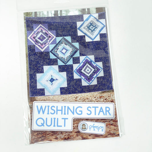 Wishing Star Quilt Pattern - Crimson Tate