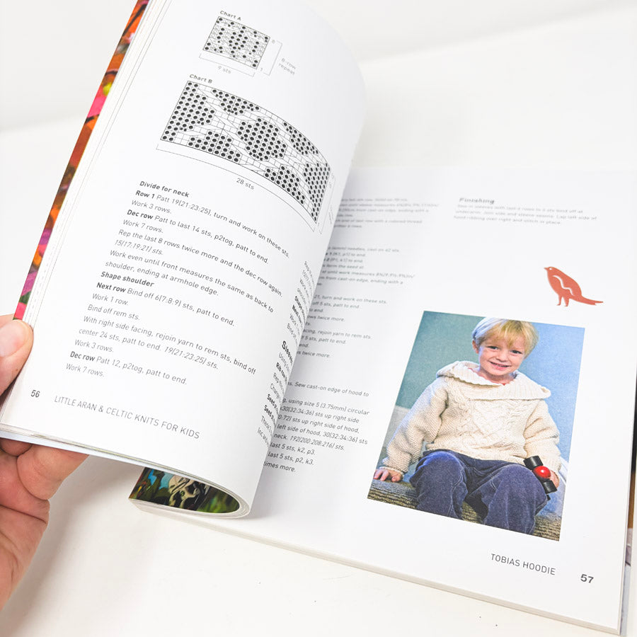 Little Aran & Celtic Knits for Kids Book by Martin Storey